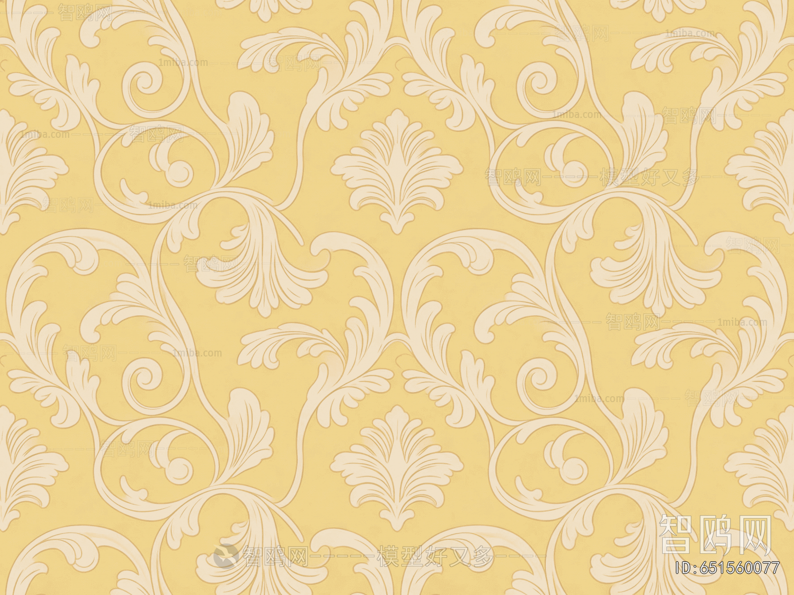 Animal And Plant Pattern Wallpaper