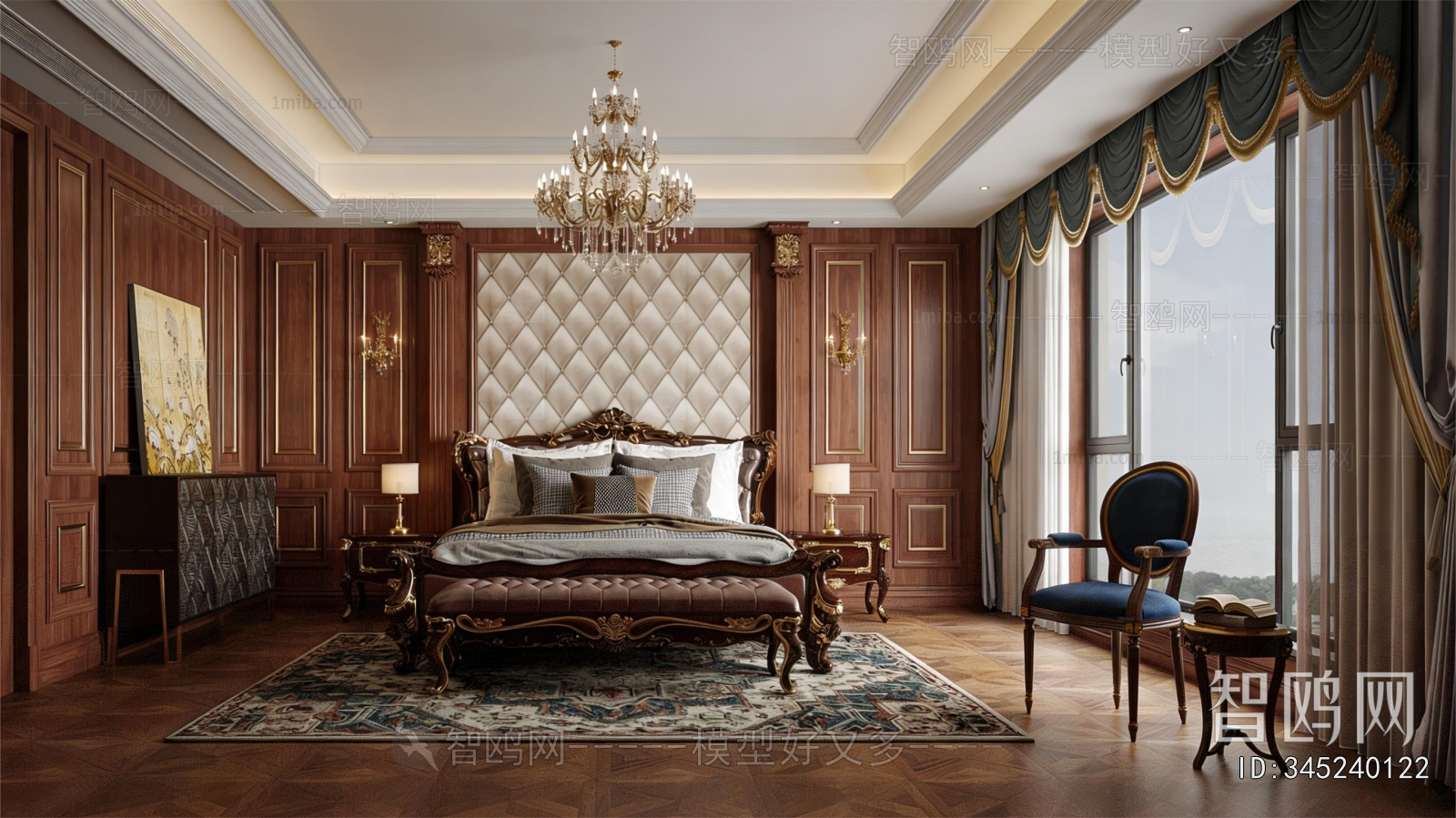 European Style Bedroom