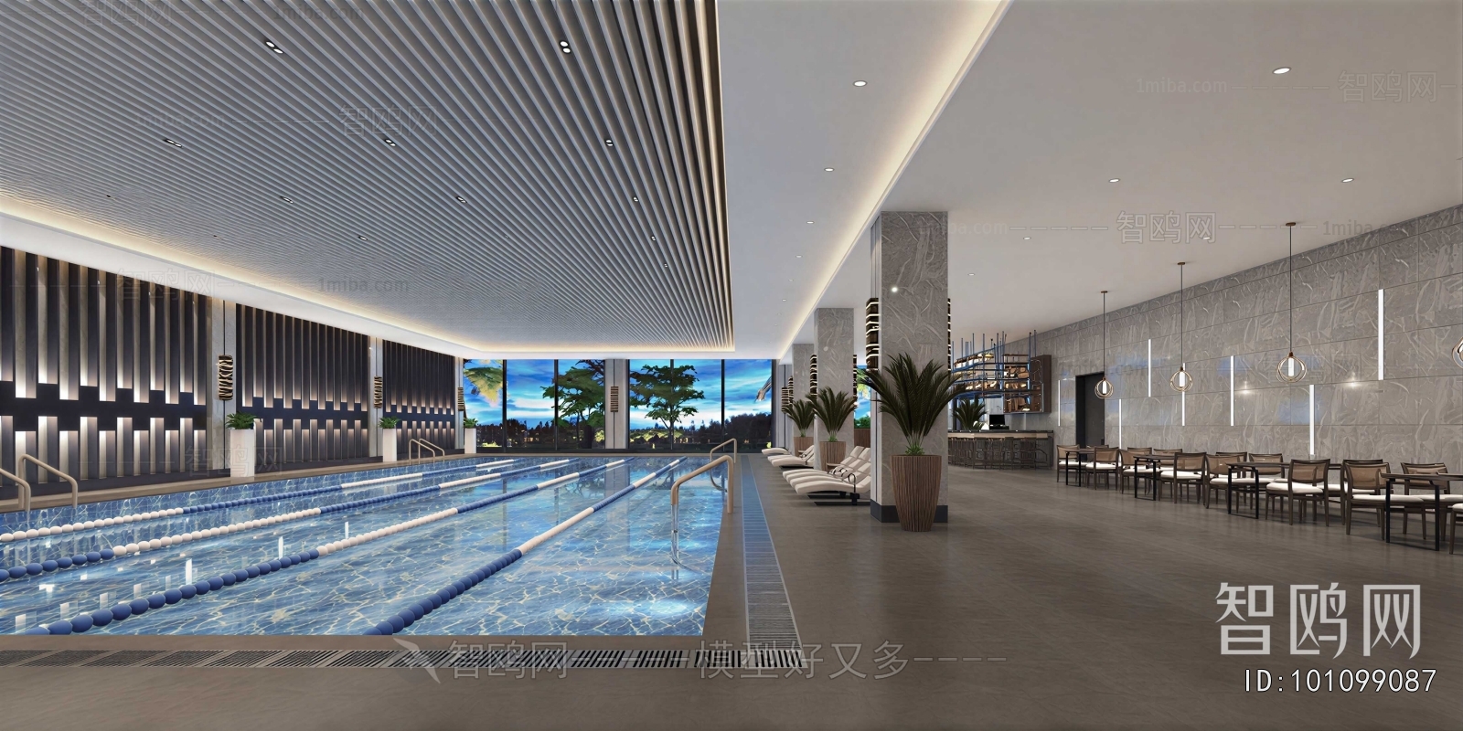 Modern Natatorium
