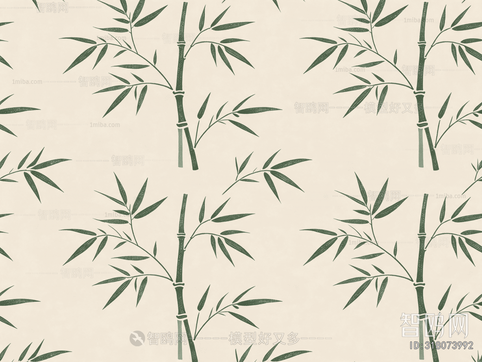 Animal And Plant Pattern Wallpaper