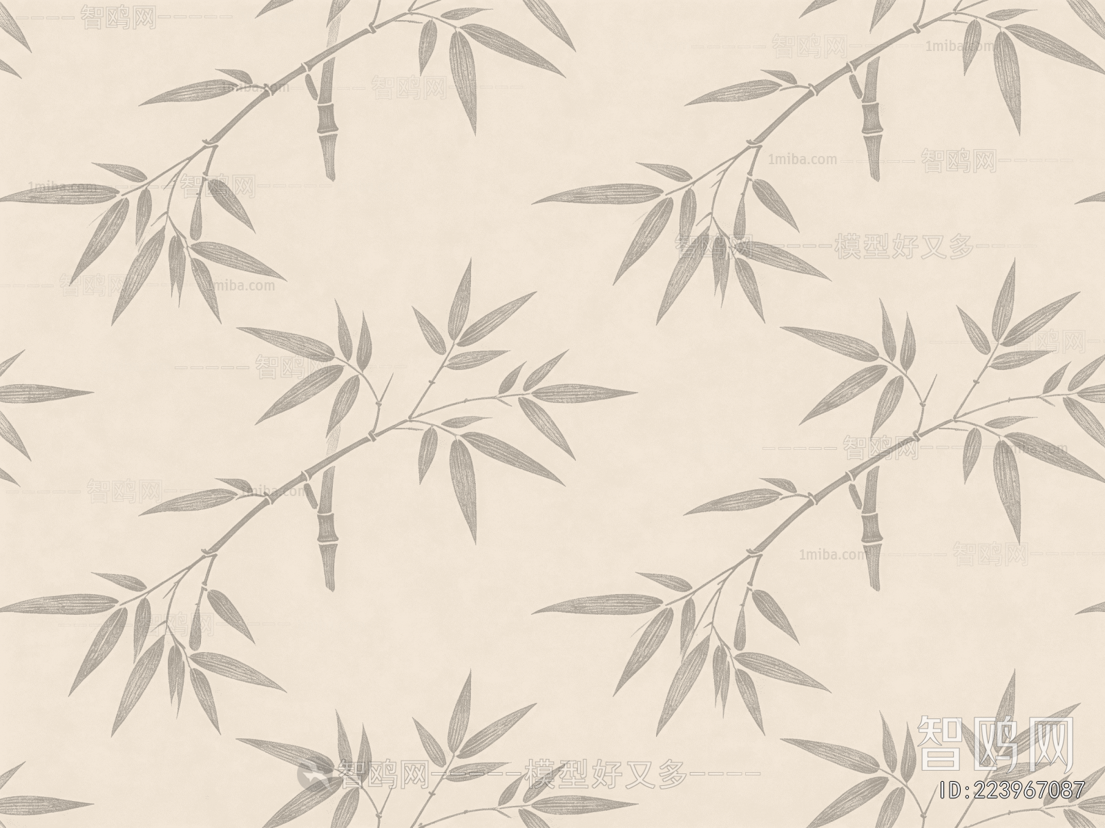 Animal And Plant Pattern Wallpaper