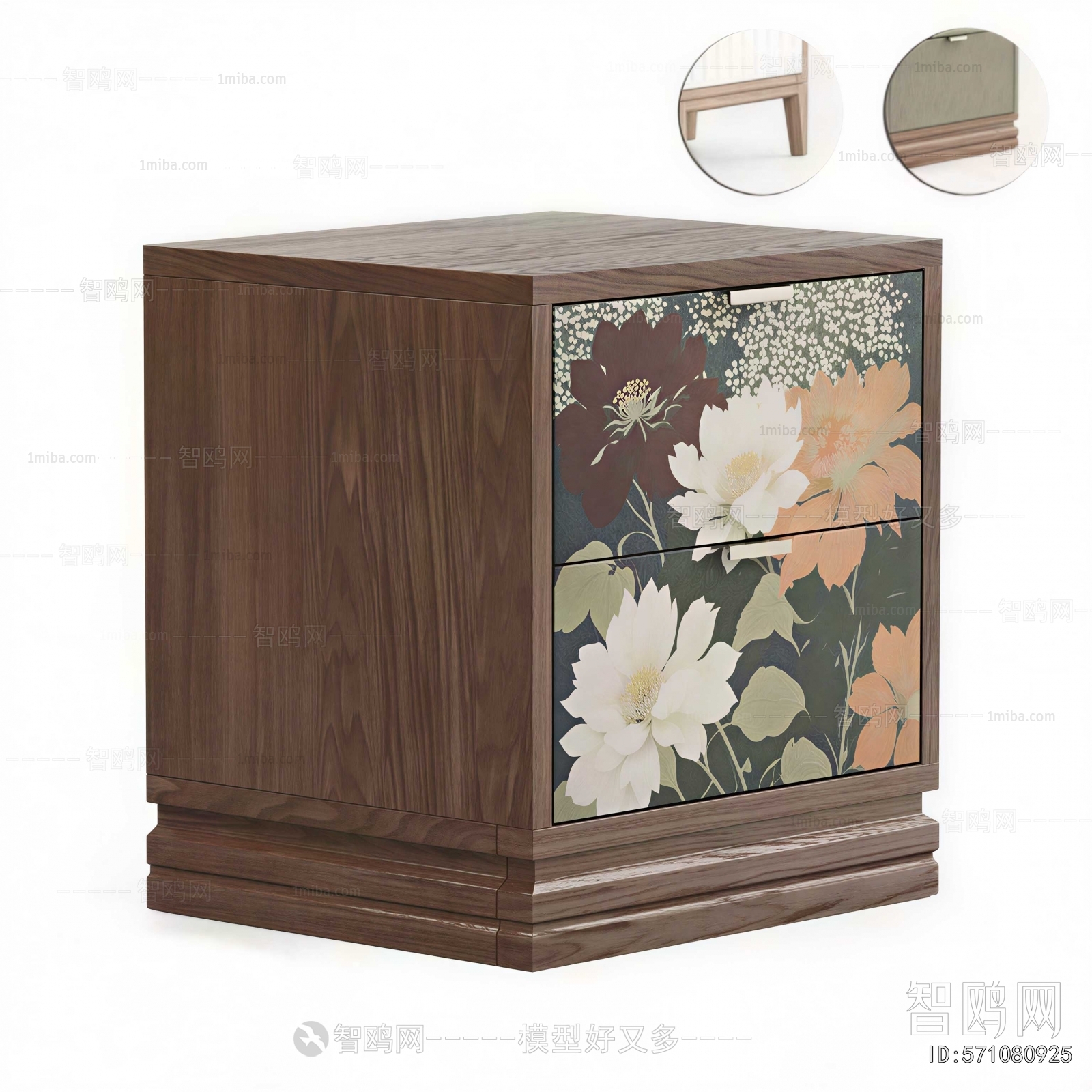 Nordic Style Bedside Cupboard