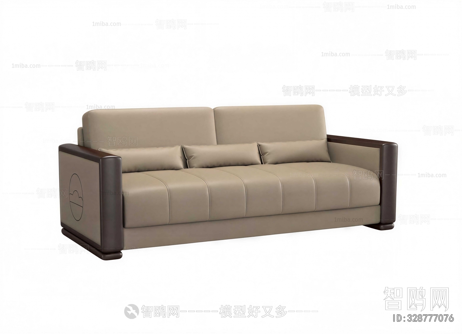 Modern Three-seat Sofa