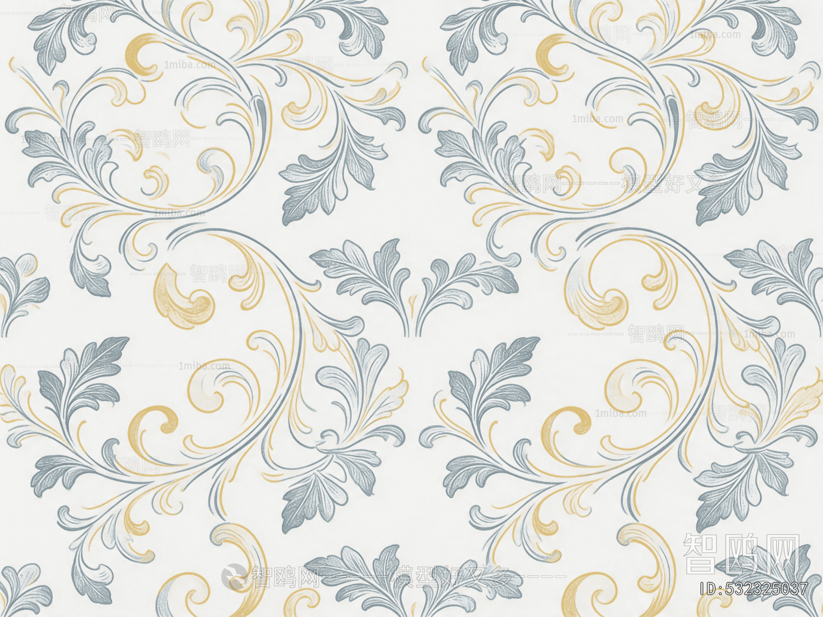 Animal And Plant Pattern Wallpaper