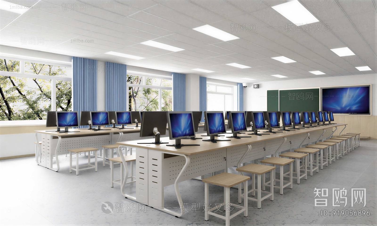 Modern School Classrooms