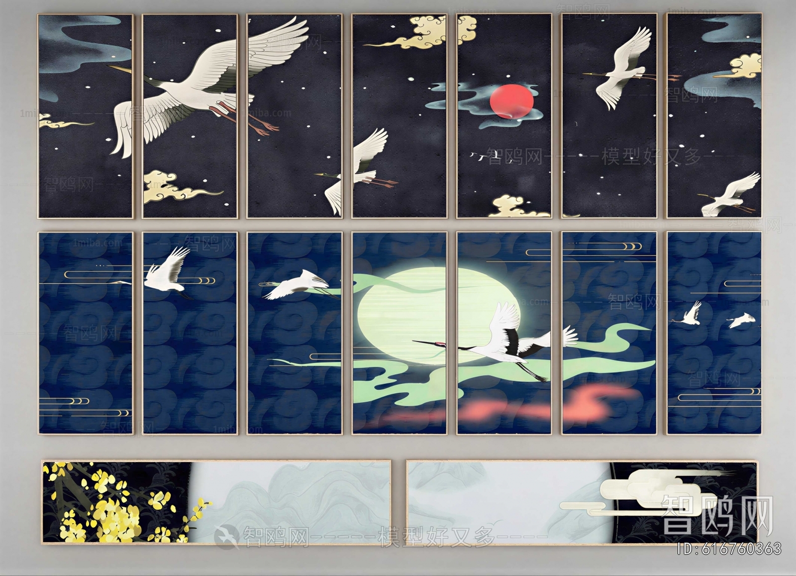 New Chinese Style Painting