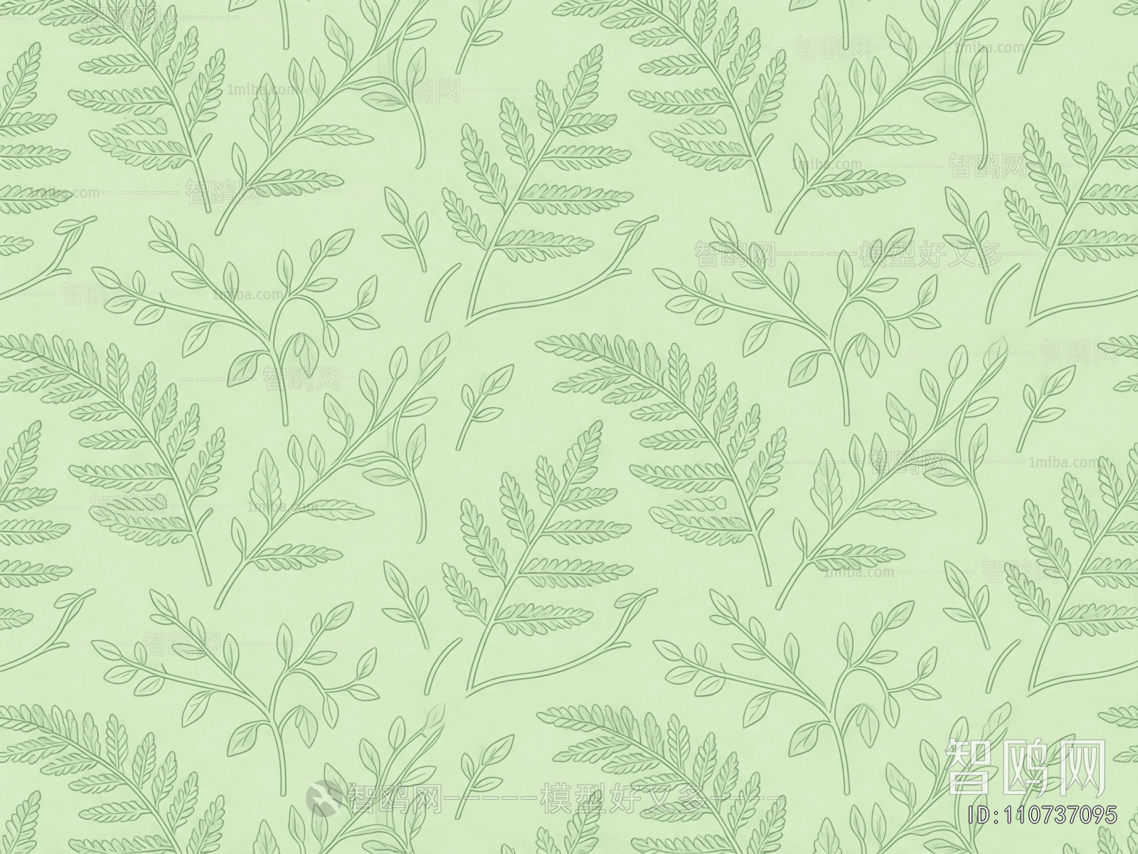 Animal And Plant Pattern Wallpaper