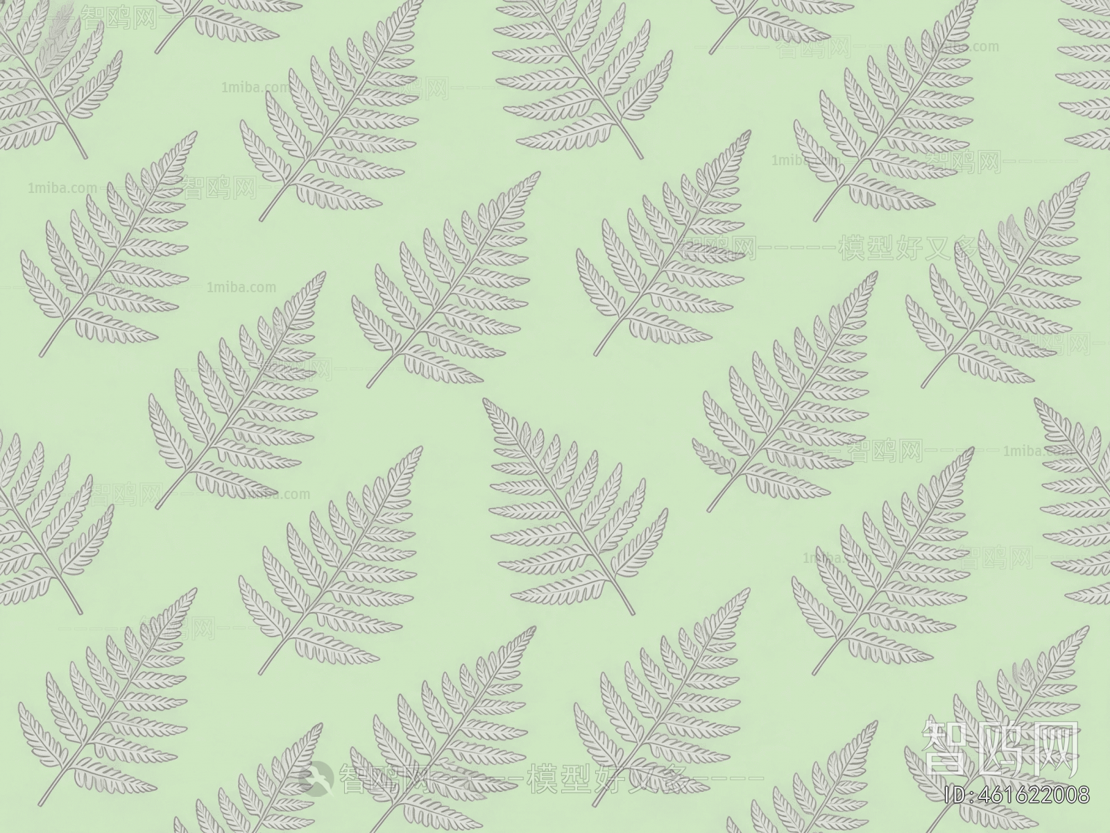 Animal And Plant Pattern Wallpaper