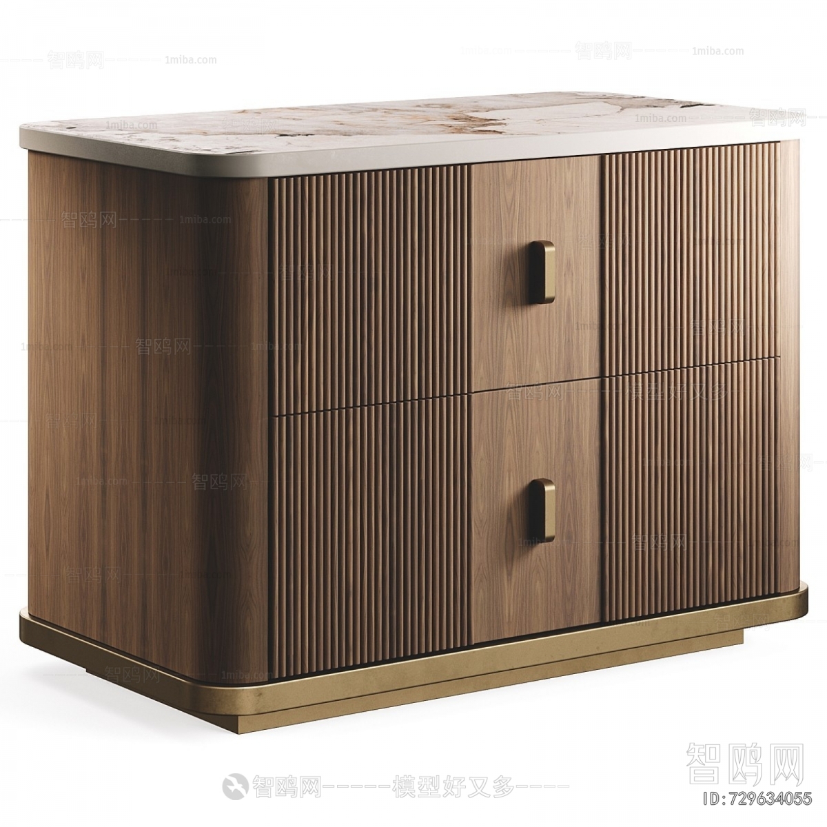 Modern Bedside Cupboard