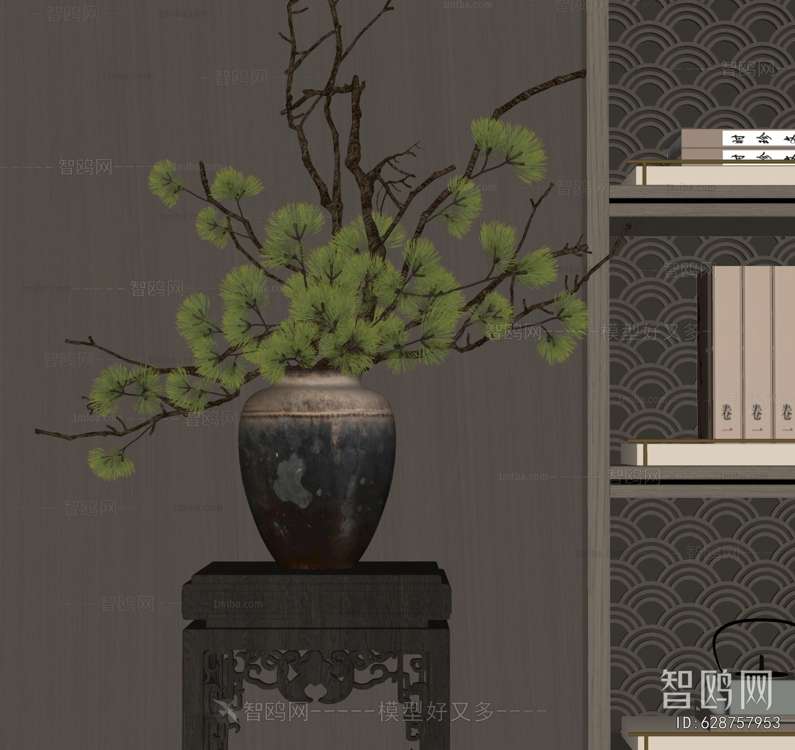 Wabi-sabi Style Flower Arrangement