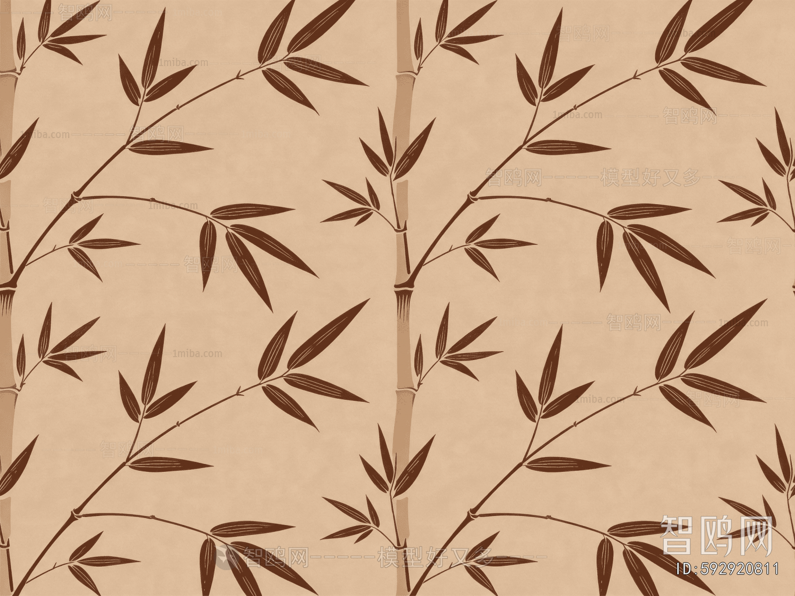 Animal And Plant Pattern Wallpaper