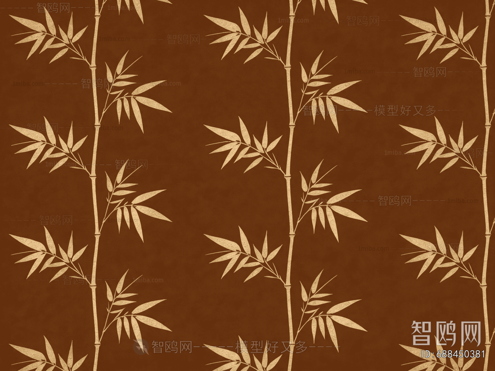 Animal And Plant Pattern Wallpaper