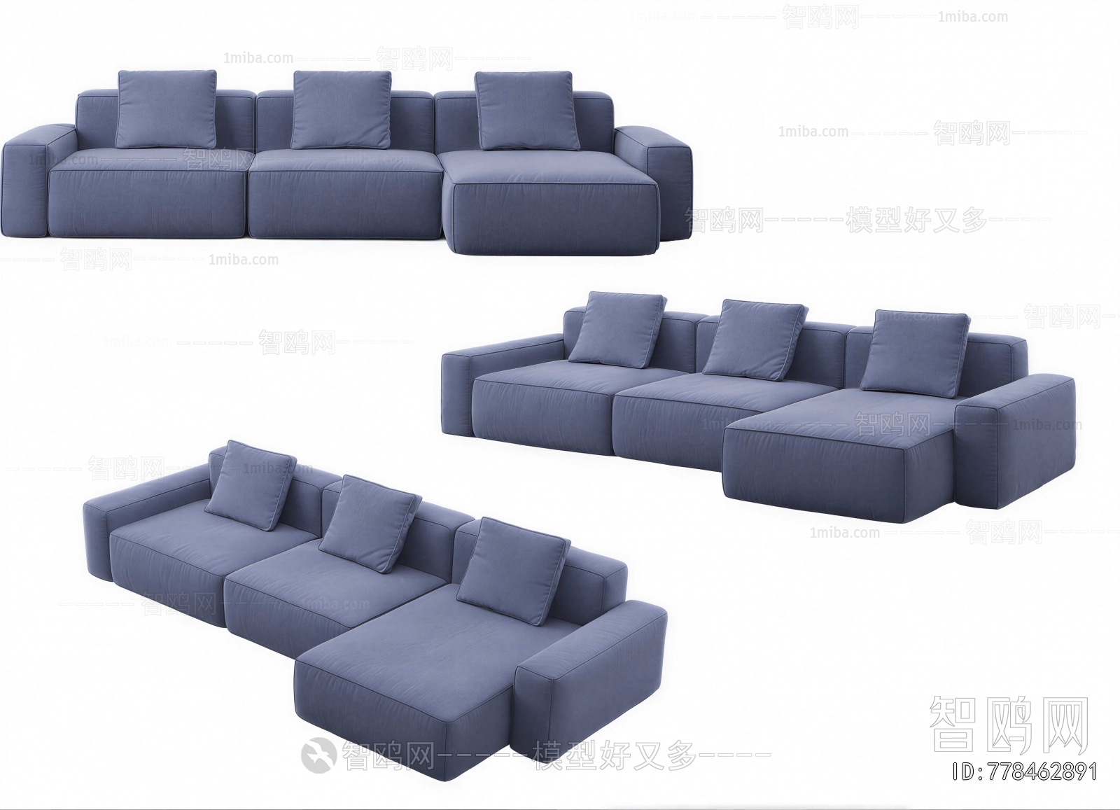 Nordic Style Corner Sofa