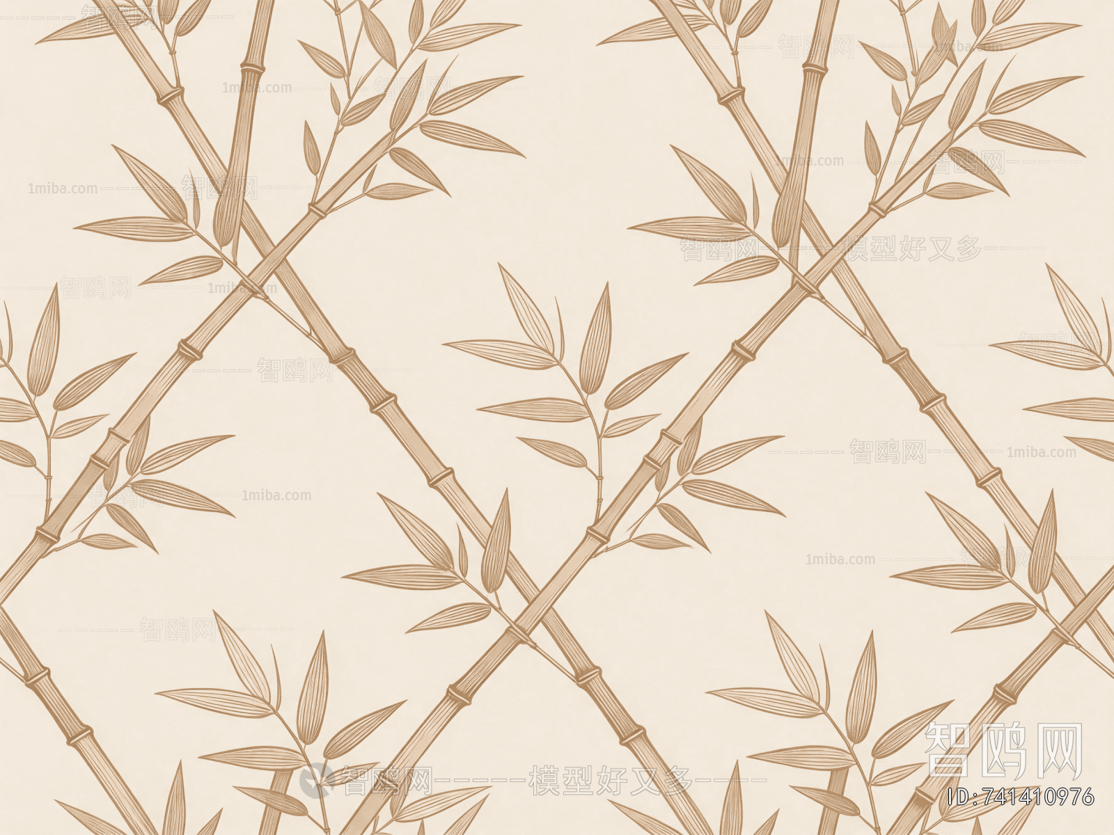 Animal And Plant Pattern Wallpaper