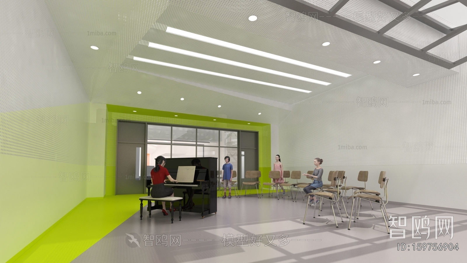 Modern Music Room