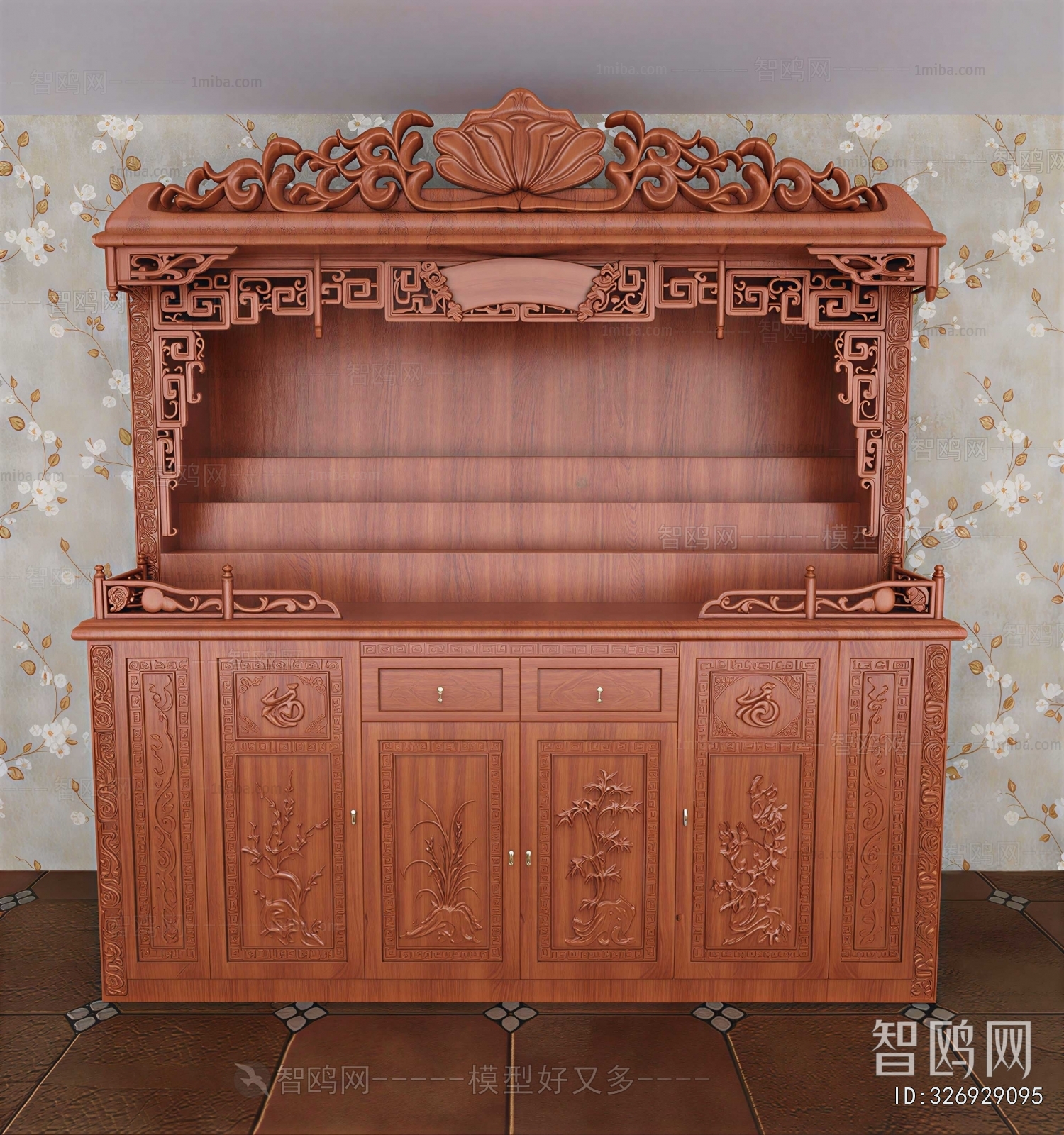 New Chinese Style Buddhist Niche