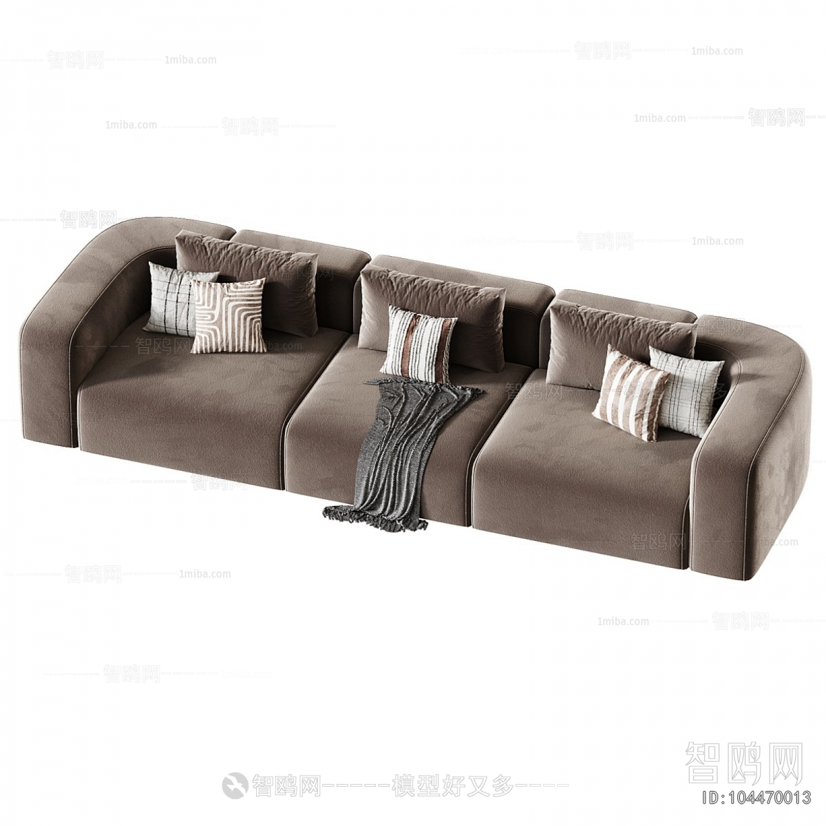 Modern Three-seat Sofa