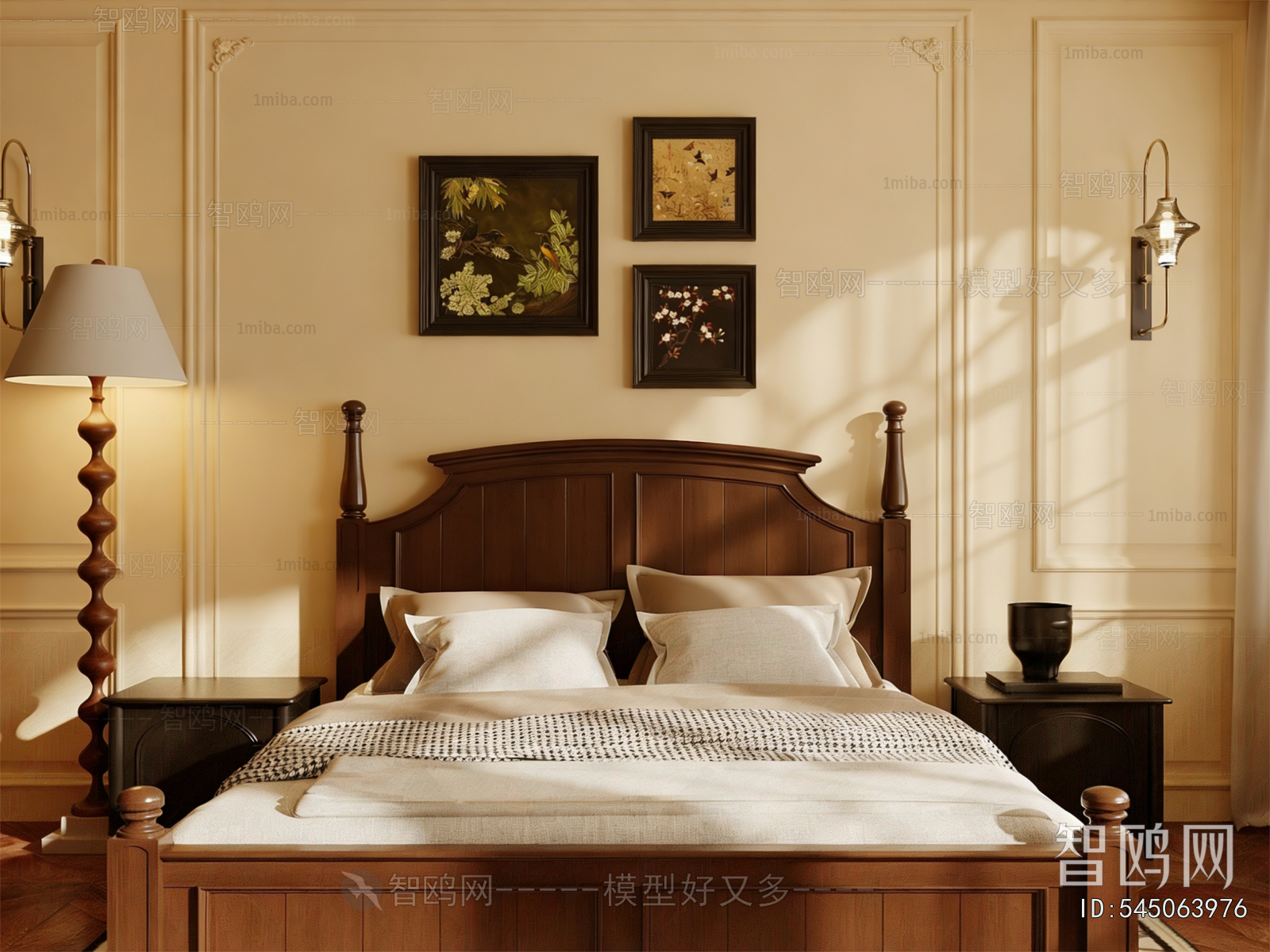 American Style Double Bed