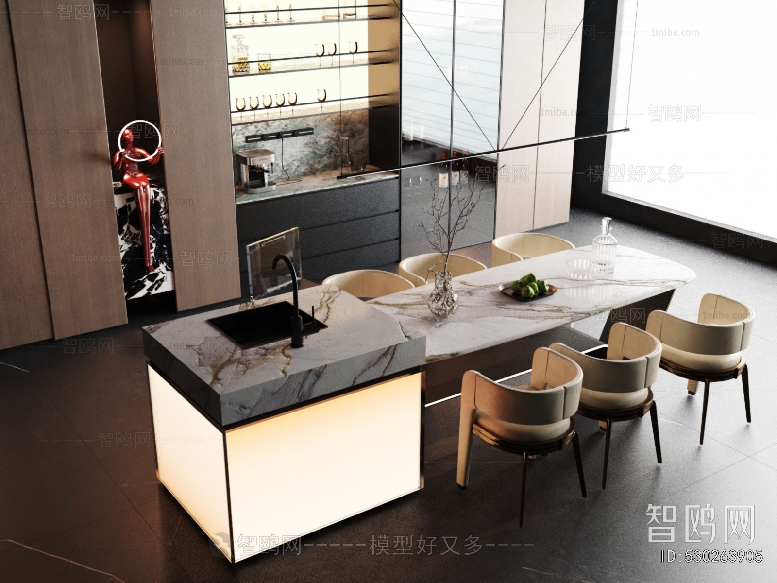 Modern Dining Table And Chairs