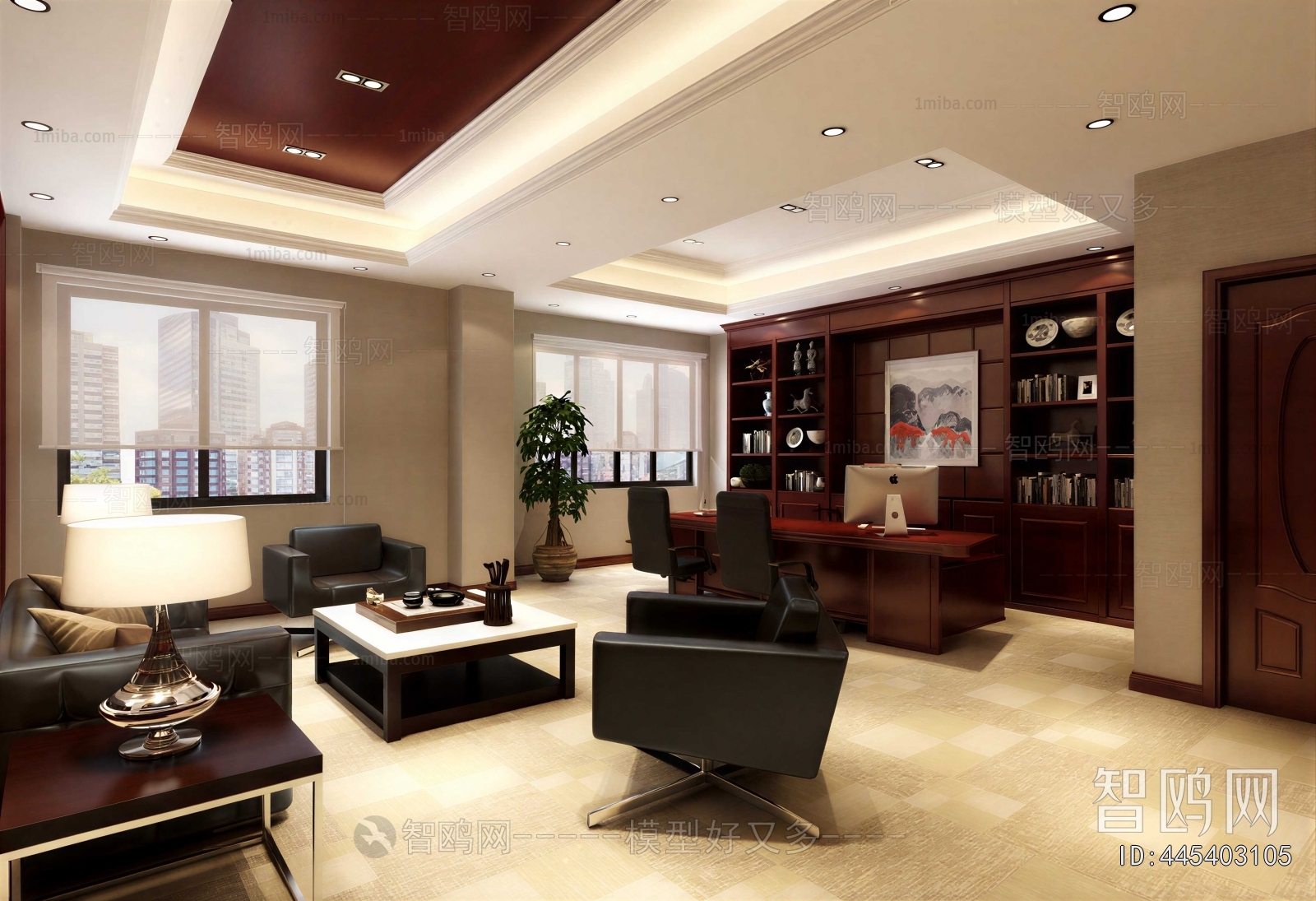 Modern Manager's Office