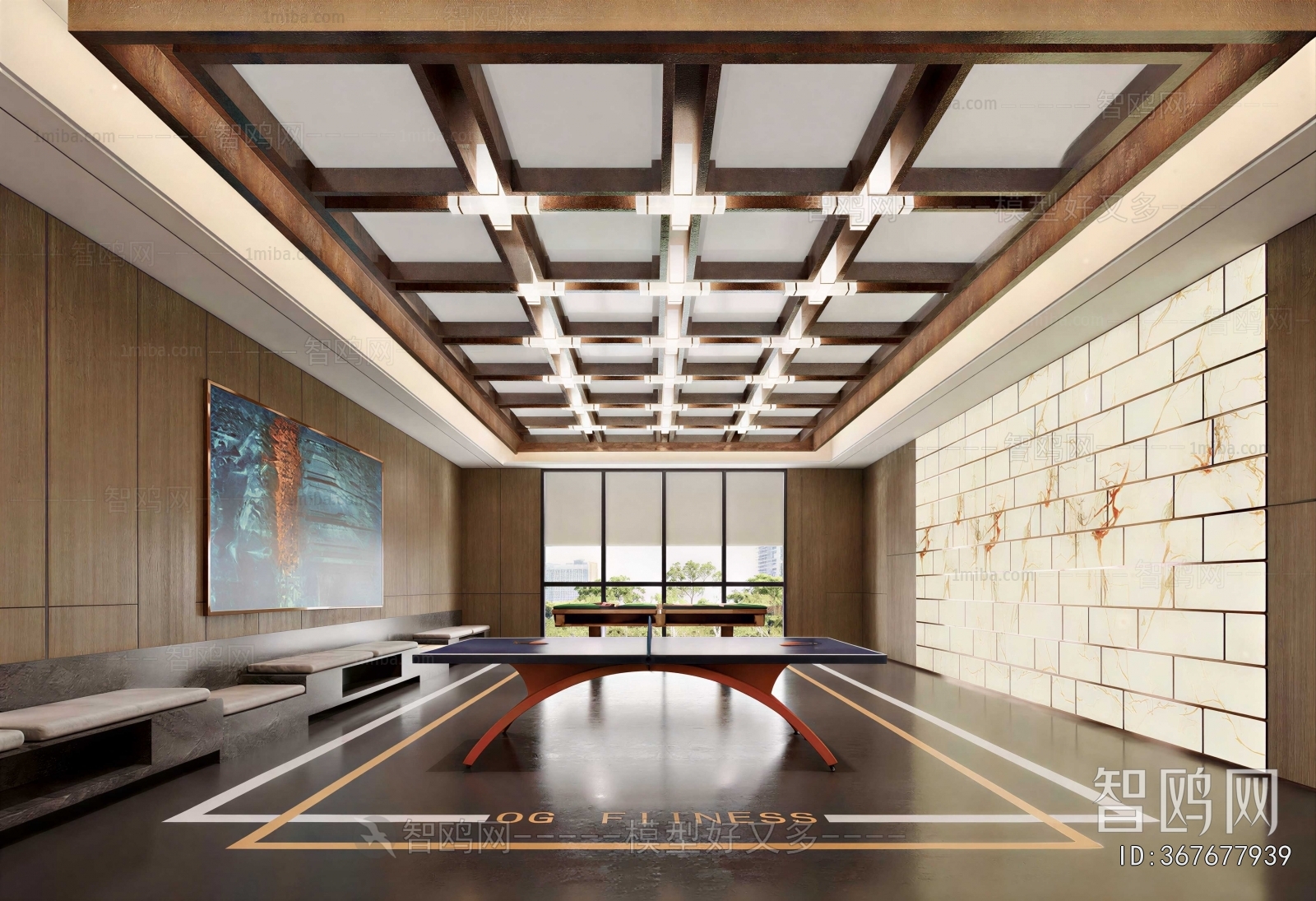 Modern Staff Recreation Room