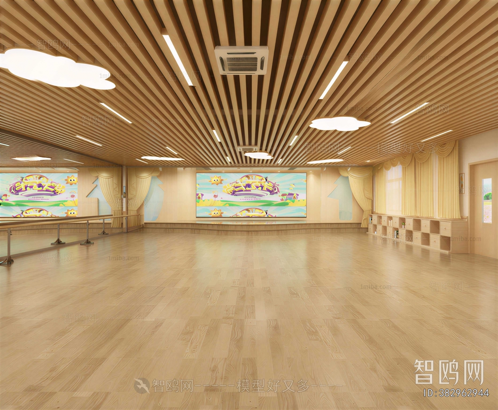 Modern Children's Playroom