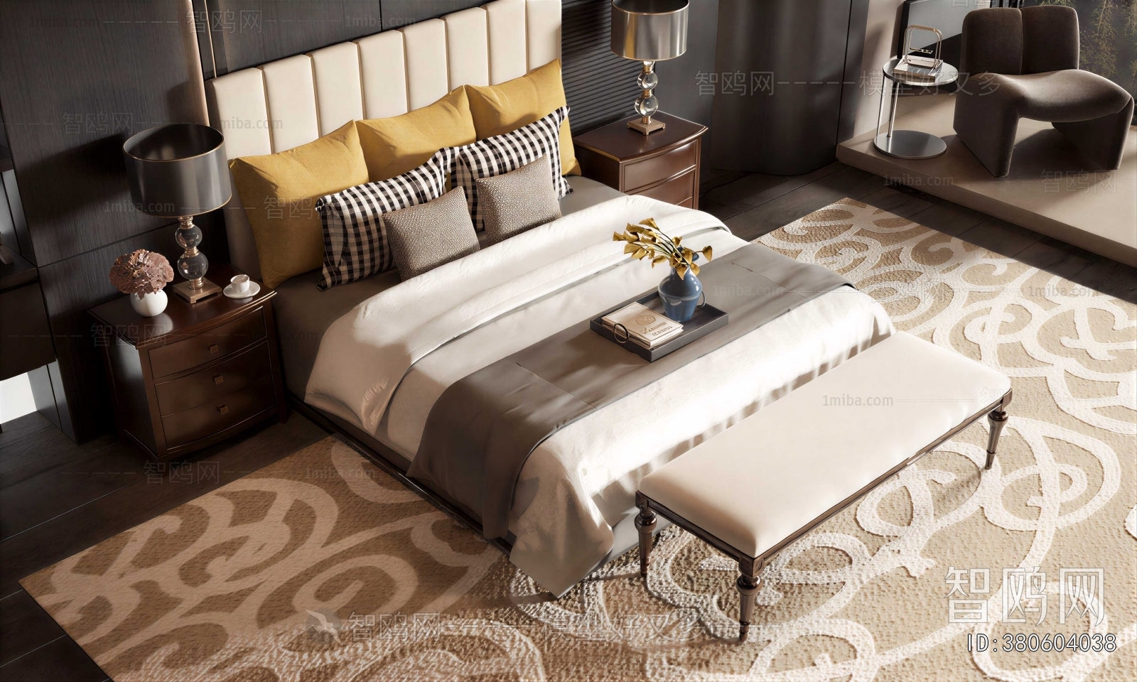 Modern Double Bed