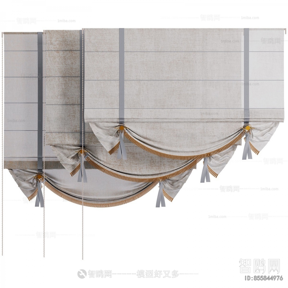 Modern Roman Curtain