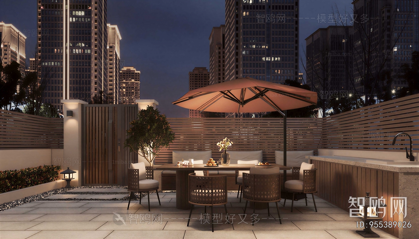 Modern Terrace