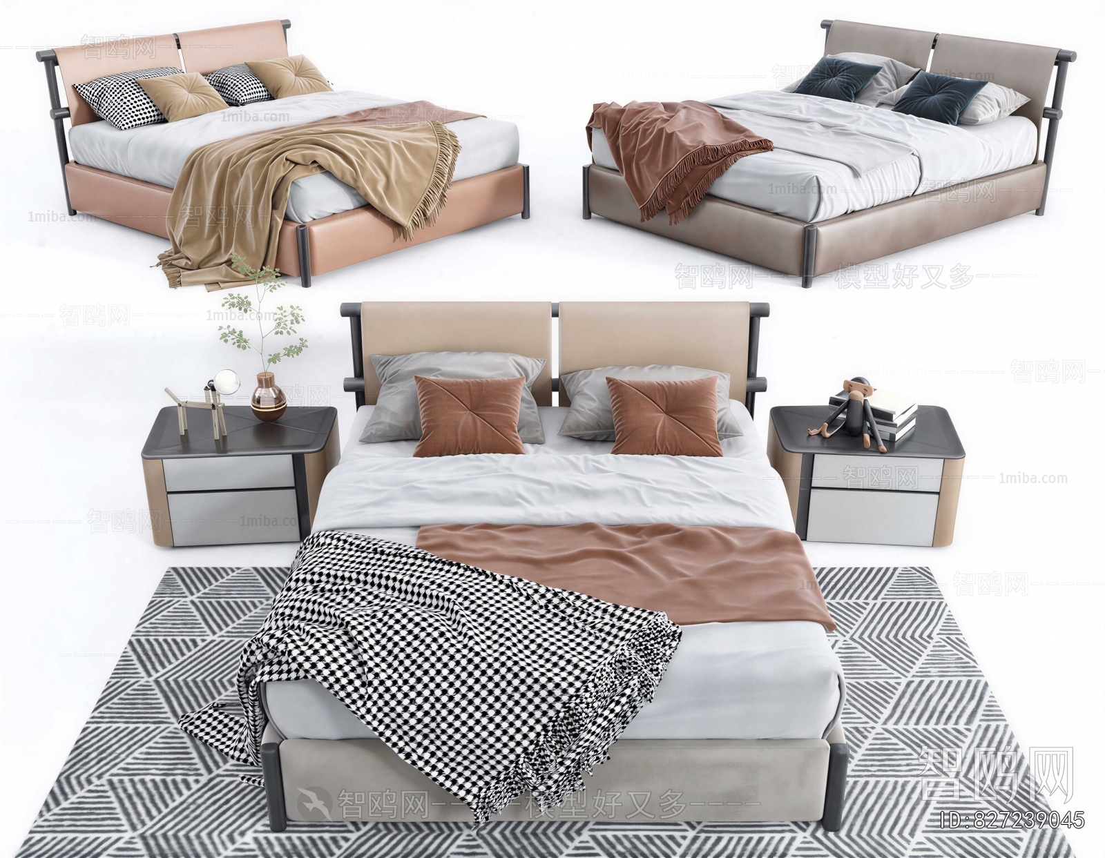 Modern Double Bed