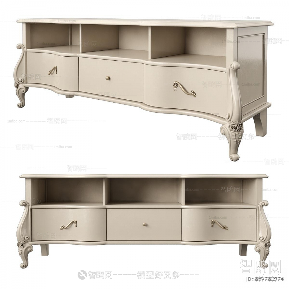American Style TV Cabinet