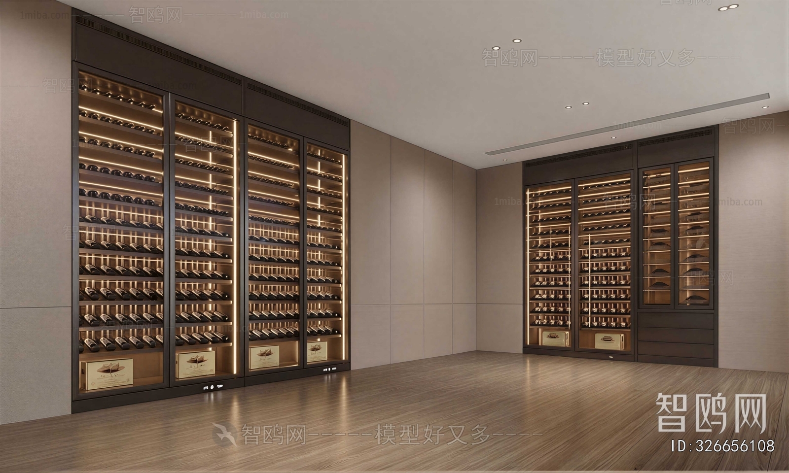 Modern Wine Cellar/Wine Tasting Room