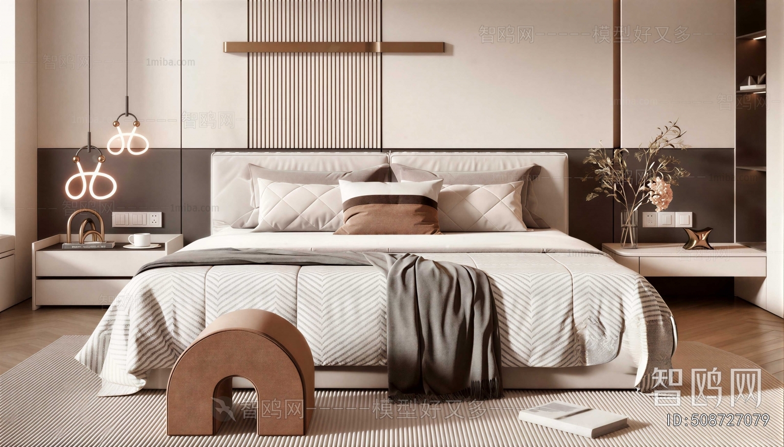 Modern Double Bed