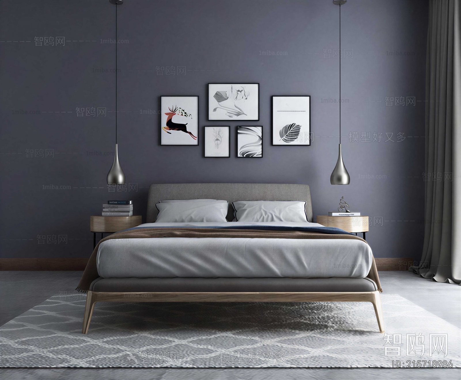 Modern Double Bed