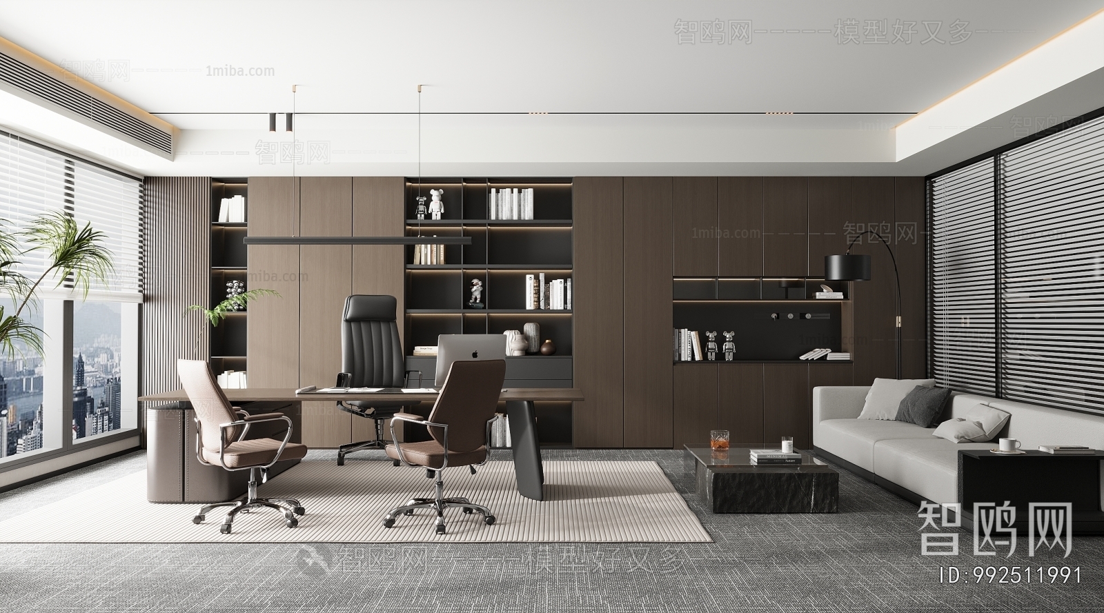 Modern Manager's Office