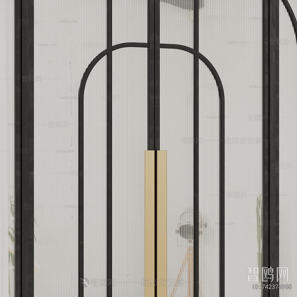 Modern Double Door