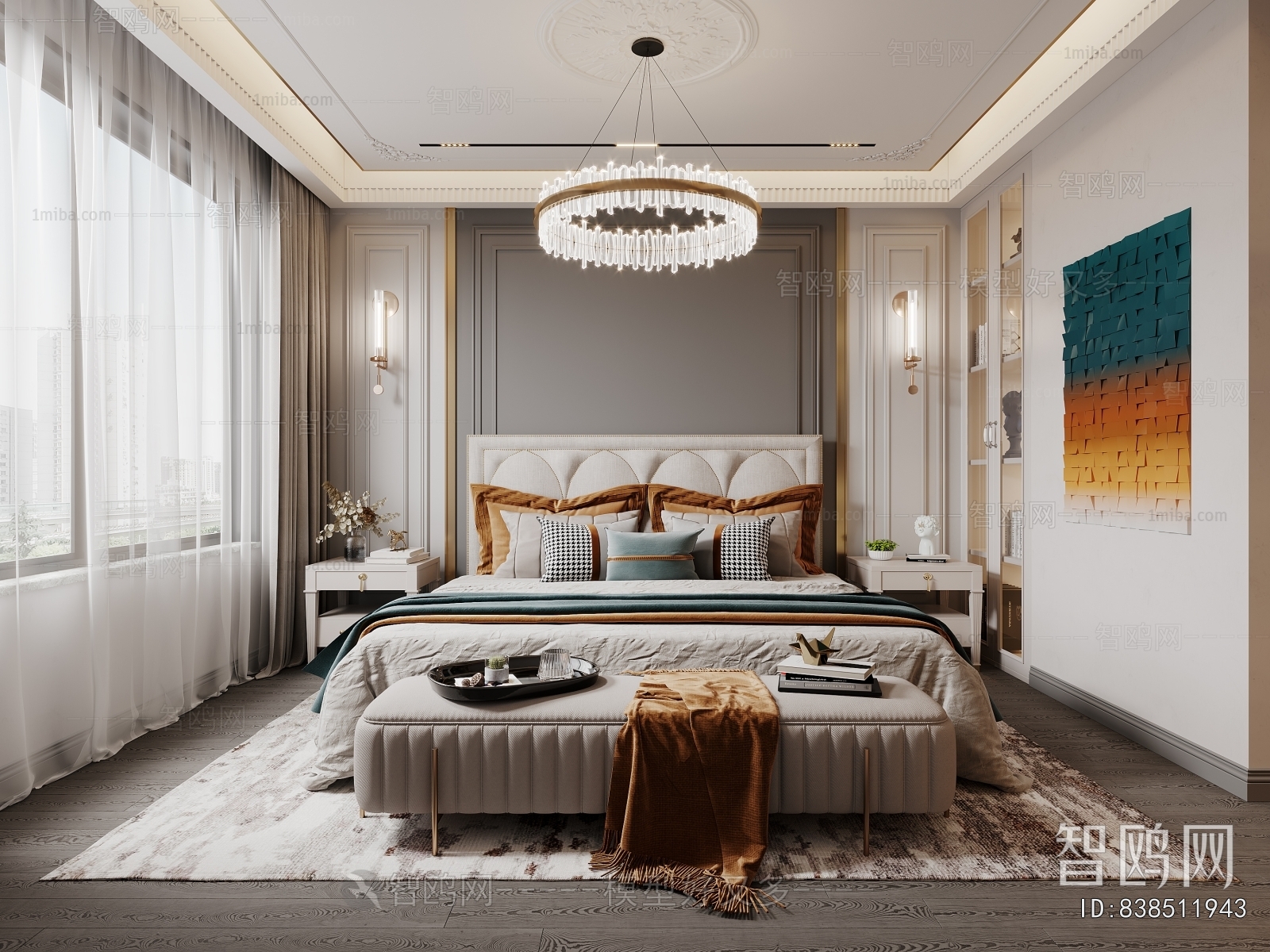 American Style Bedroom
