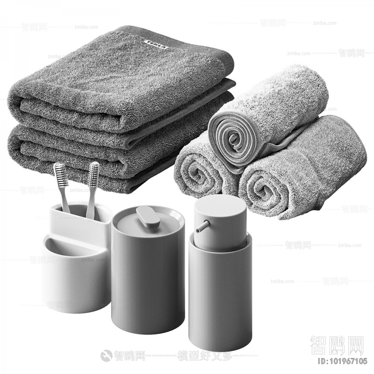 Modern Bathroom Set