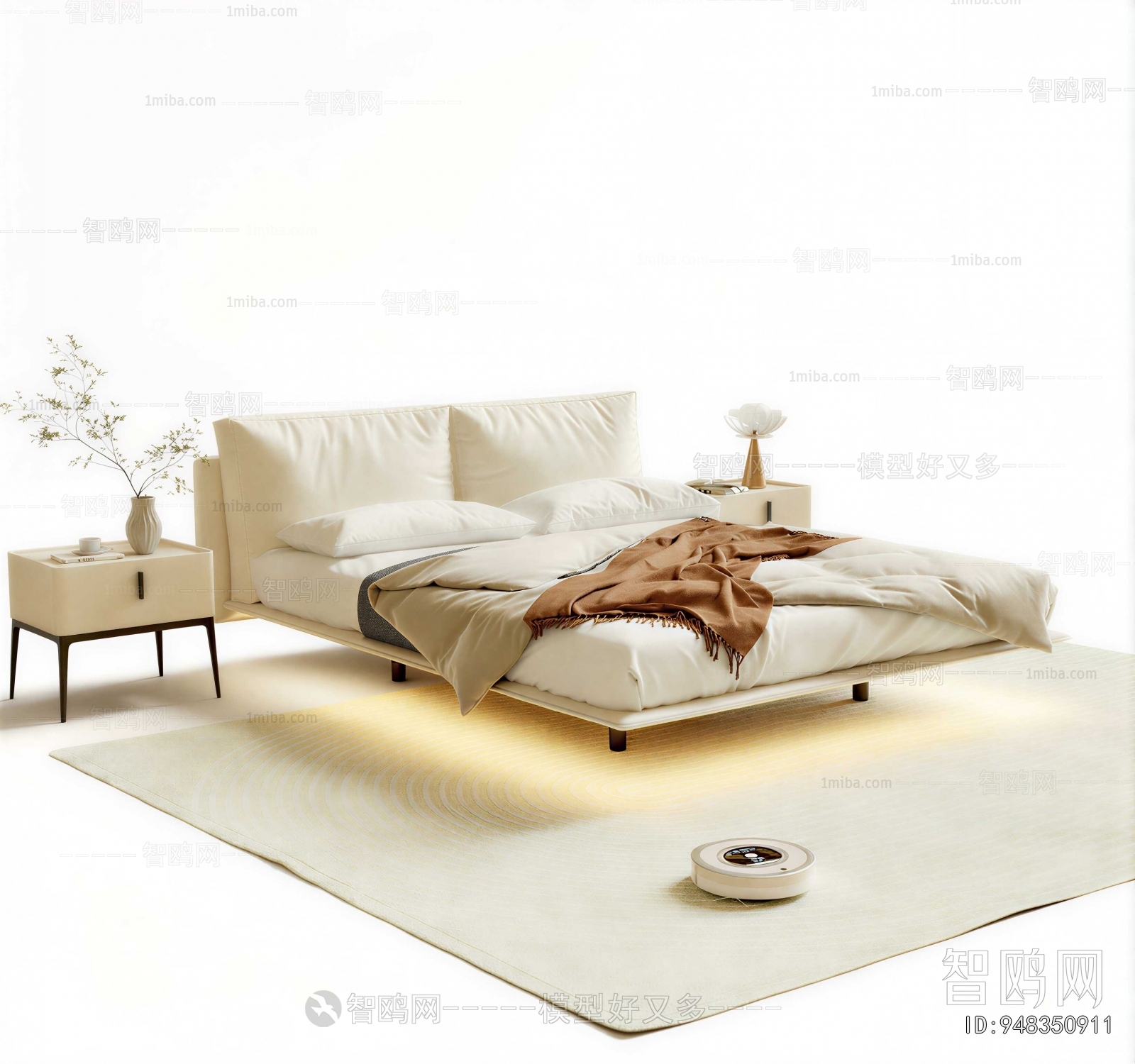 Modern Double Bed