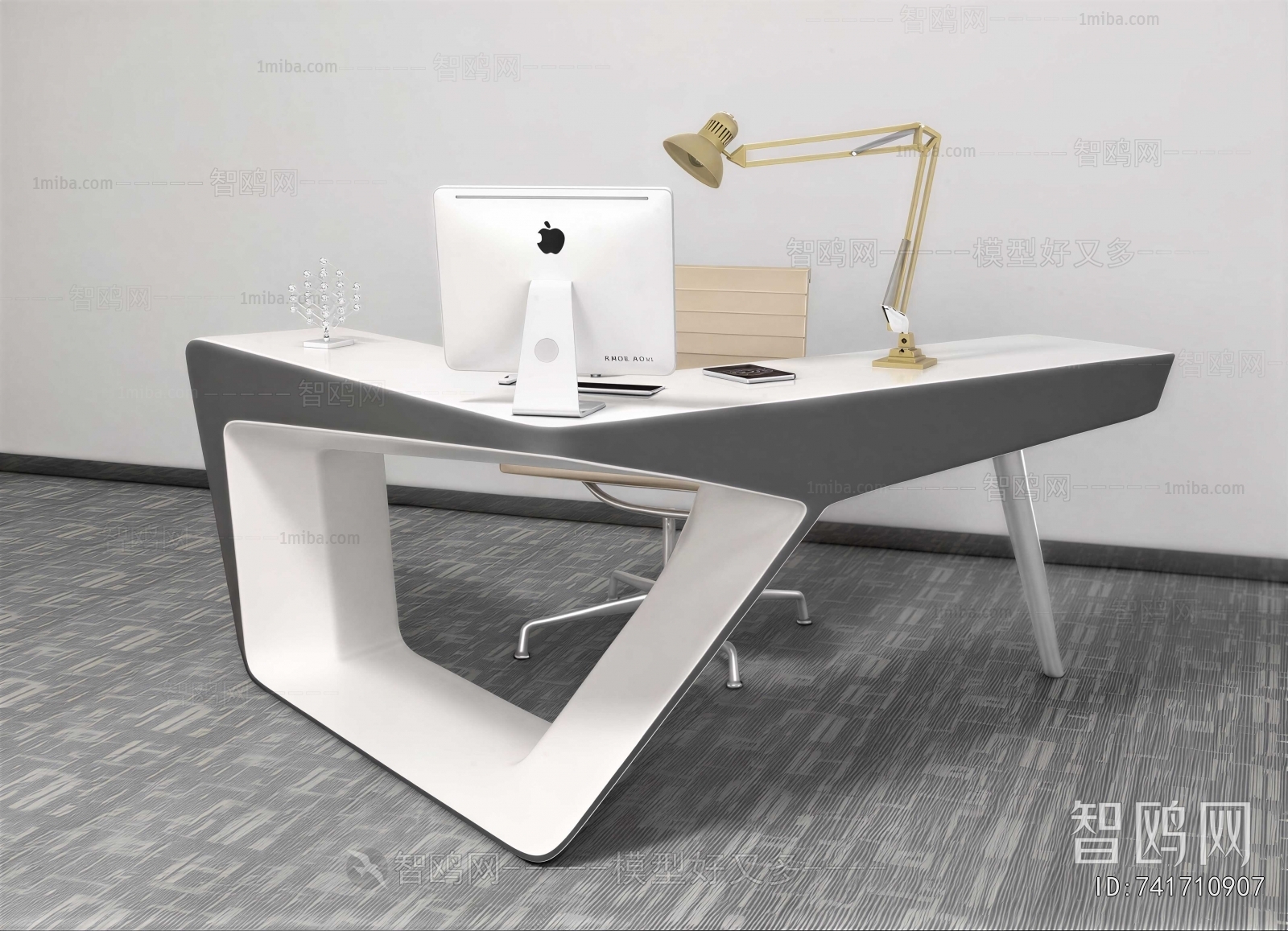 Modern Office Desk And Chair