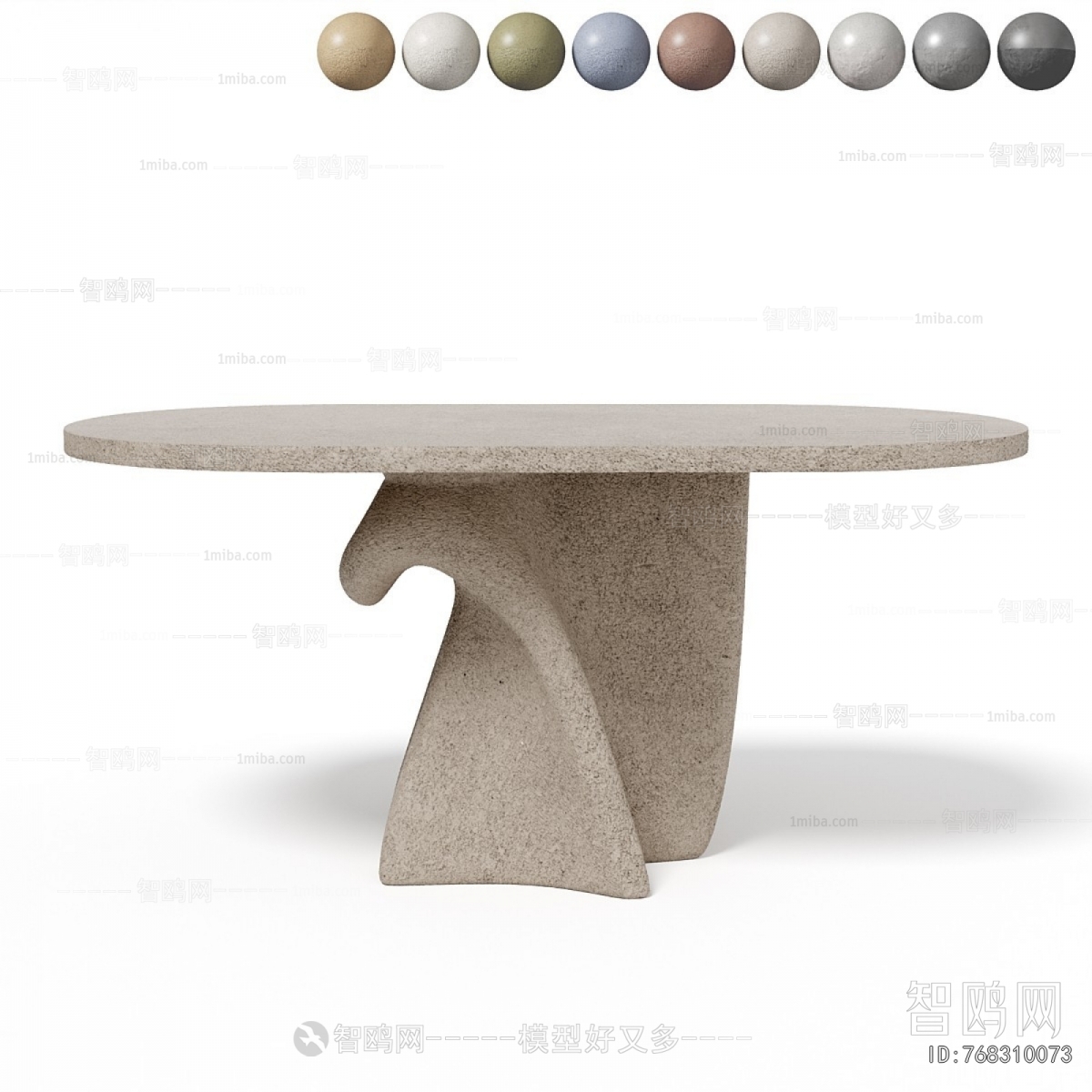Wabi-sabi Style Dining Table