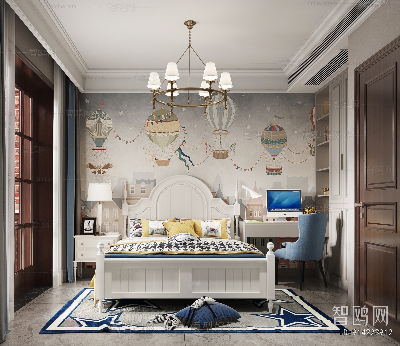 American Style A Living Room