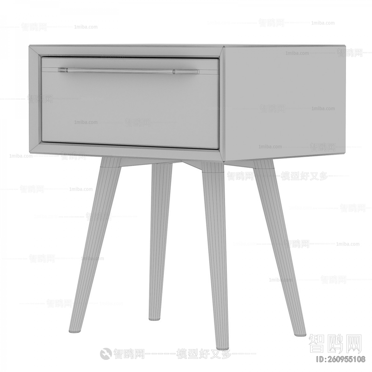 Nordic Style Bedside Cupboard