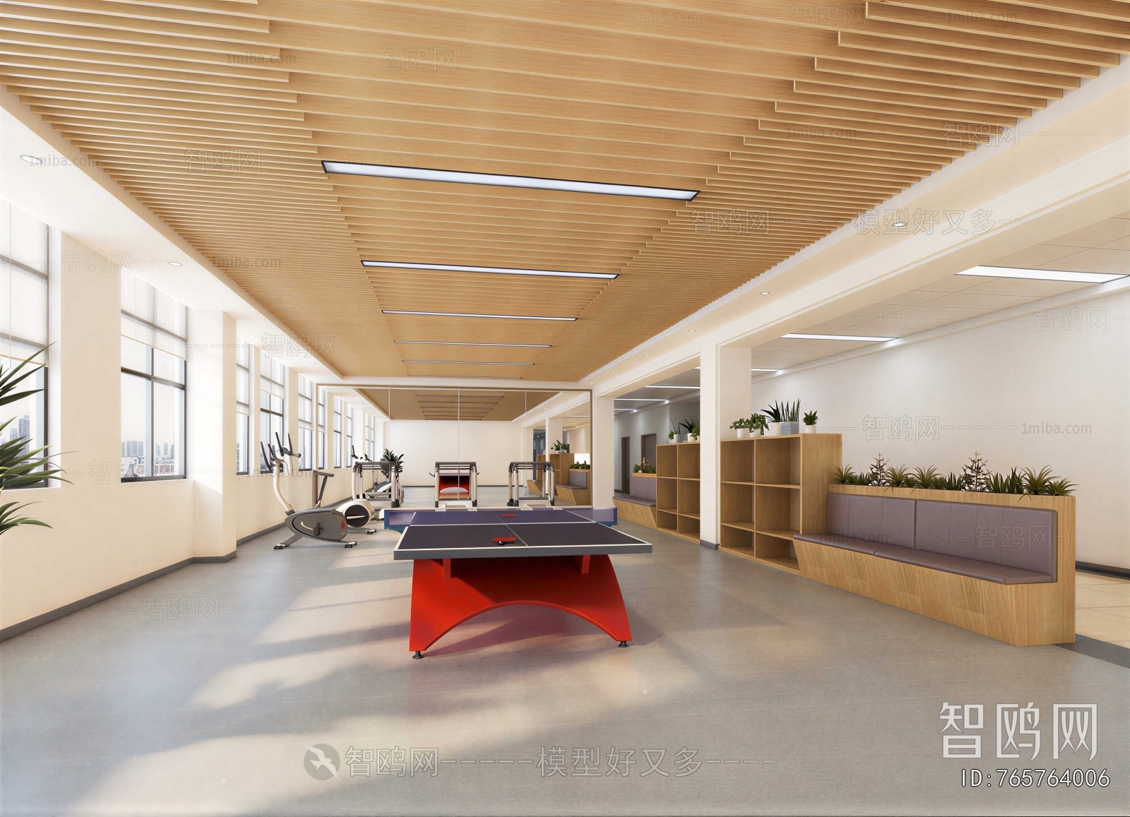 Modern Staff Recreation Room