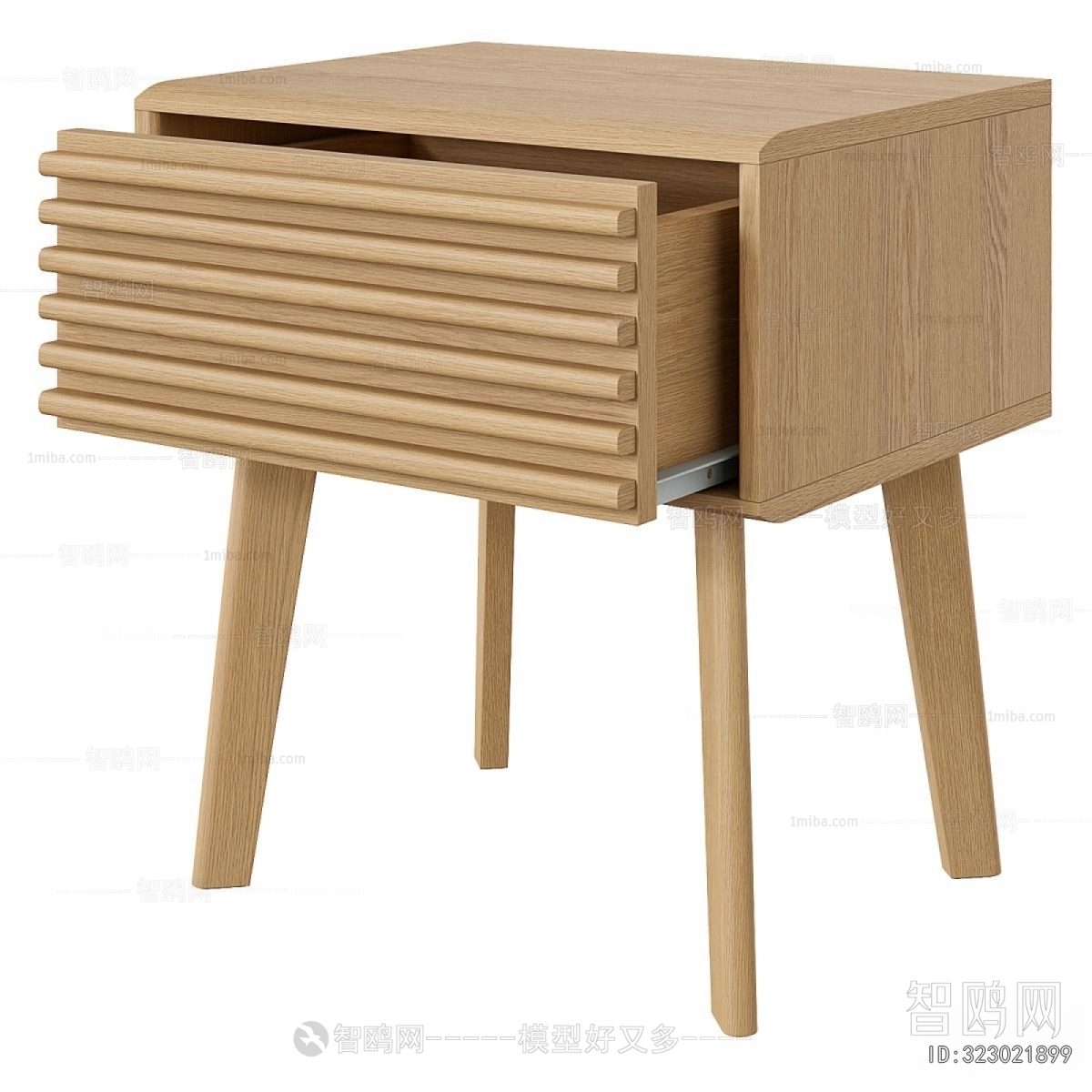 Nordic Style Bedside Cupboard