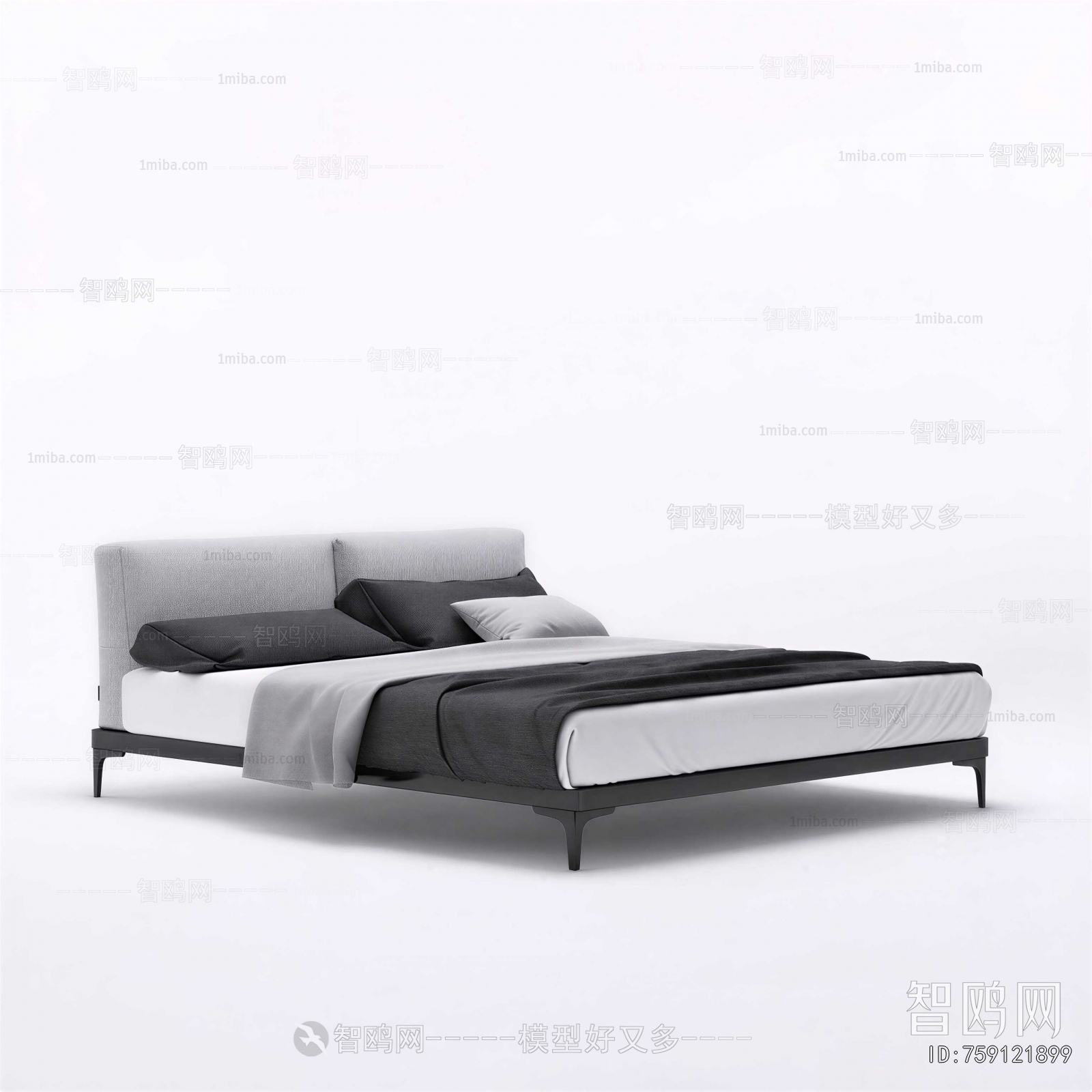 Modern Double Bed