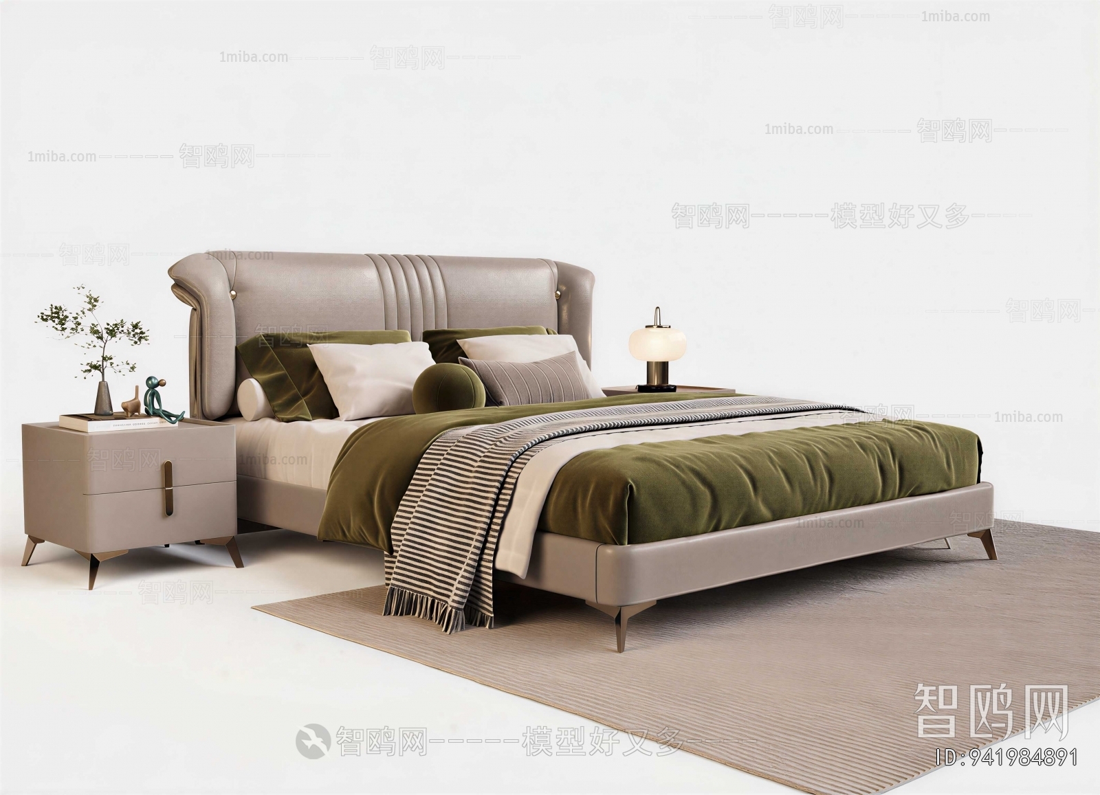 Modern Double Bed