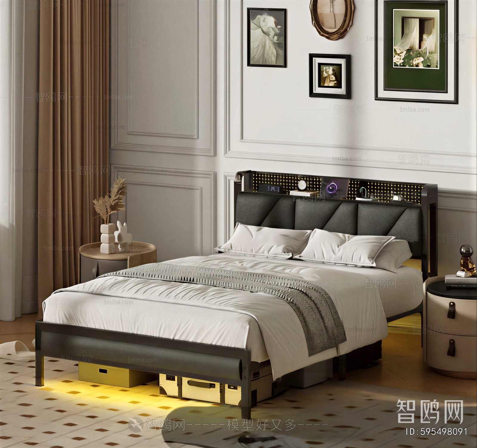 Modern Double Bed