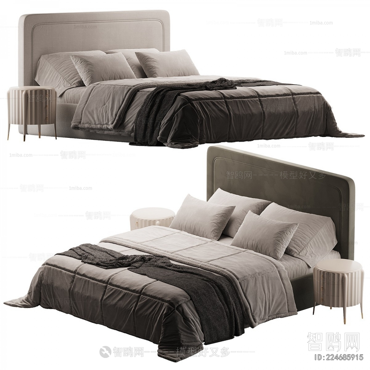 Modern Double Bed