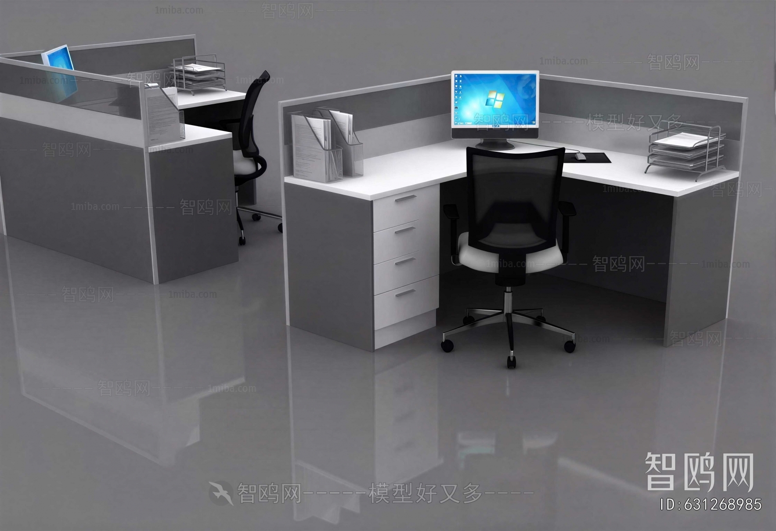 Modern Office Desk And Chair